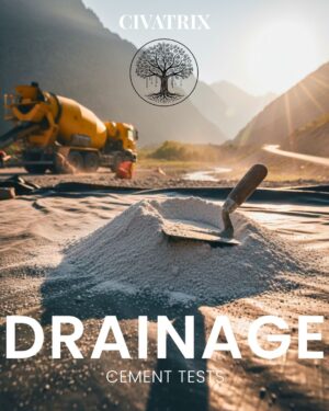 Drainage QC Cement Test Report Excel