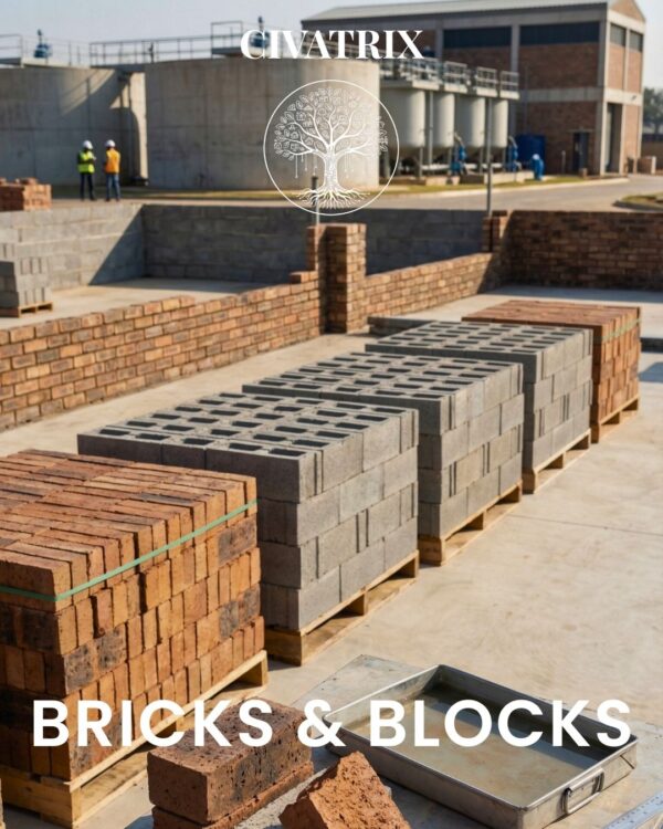Water Supply QC – Bricks & Blocks - Civatrix