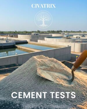 water supply qc wtp cement test report excel